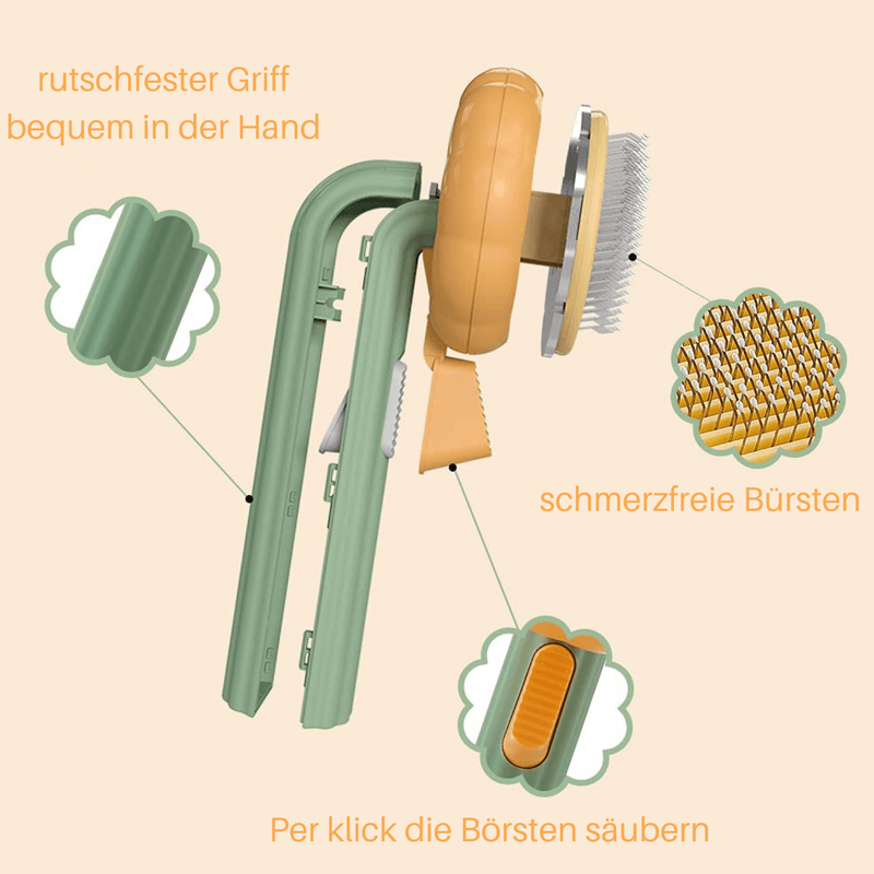 D4R SCATTCH – erholsam und effizient. Reinigungsbürste für optimale Entspannung Deines Haustieres!